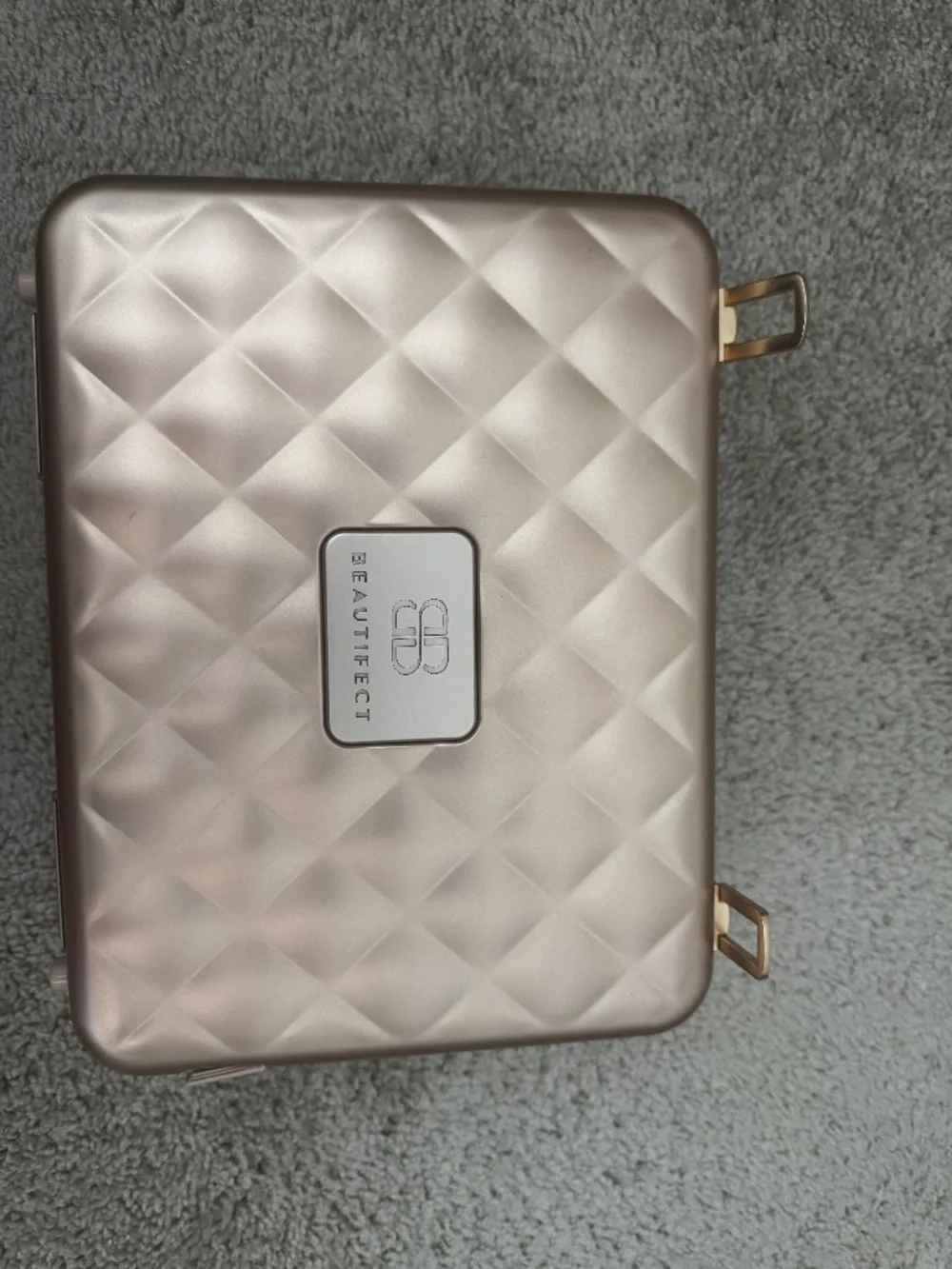 Beautifect Box – Rose Gold Lighted Makeup Vanity Case